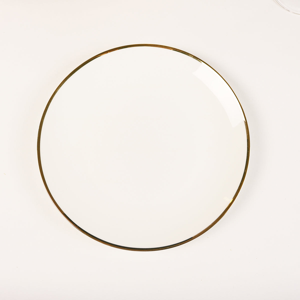 Narrow Gold Rim Salad Plate Plate- Set of 4