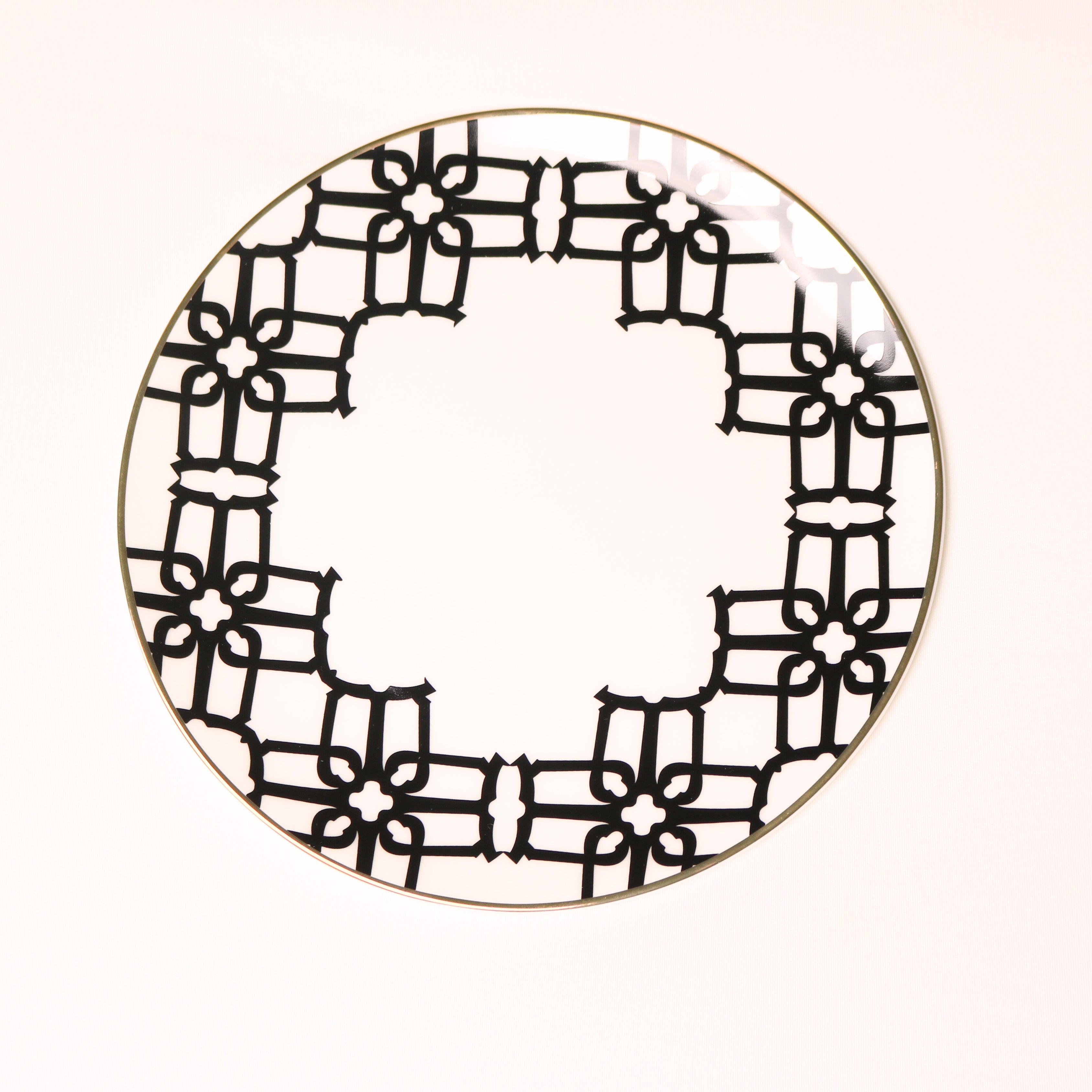 Geometric Accent Plate - Set of 4