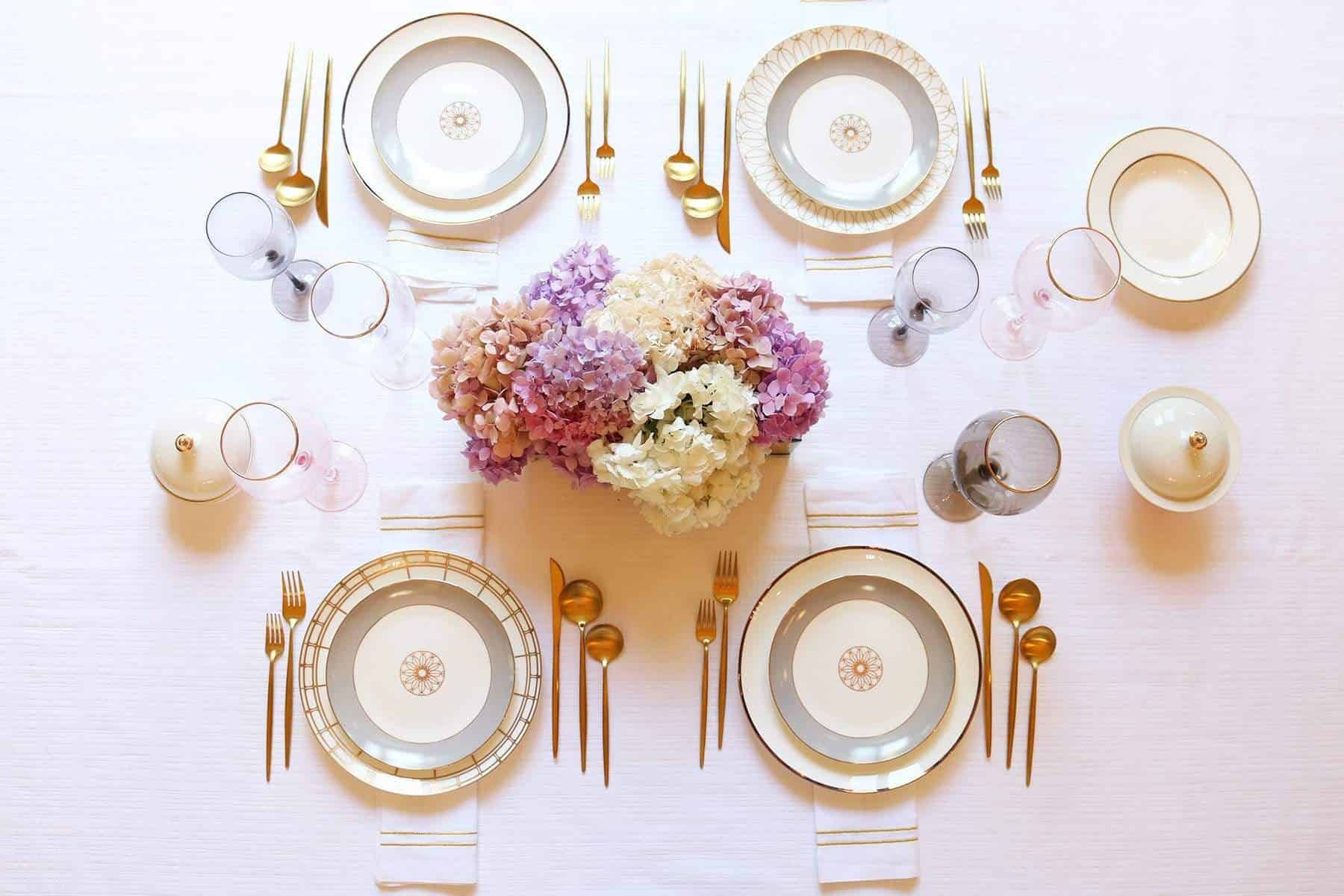 Diamond Jewel Salad Plate-Set of 4