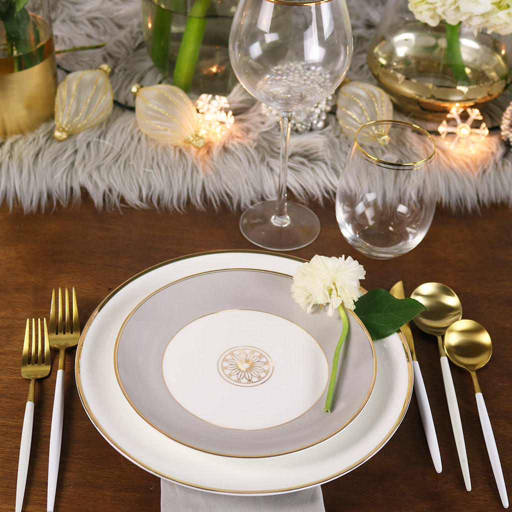 Diamond Jewel Salad Plate-Set of 4